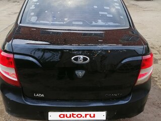 2014 Lada (ВАЗ) Granta I, чёрный, 235000 рублей, вид 3