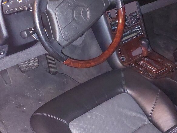 1994 Mercedes-Benz S-Класс 600 III (W140), серый - вид 1