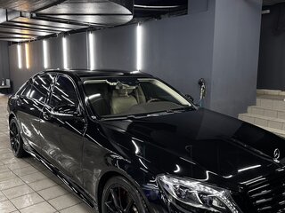2016 Mercedes-Benz S-Класс 500 Long VI (W222, C217), чёрный, 4500000 рублей, вид 2