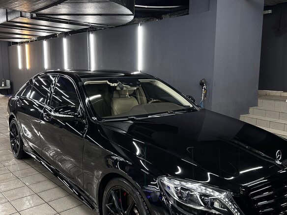 2016 Mercedes-Benz S-Класс 500 Long VI (W222, C217), чёрный, 4500000 рублей - вид 1