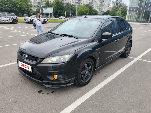 2008 Ford Focus II Рестайлинг, чёрный, 450000 рублей