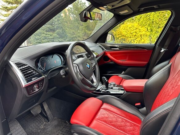 2018 BMW X3 M40i III (G01), синий, 4200000 рублей - вид 2