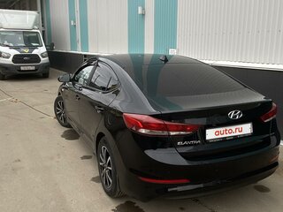 2016 Hyundai Elantra VI (AD), чёрный, 1525000 рублей, вид 4