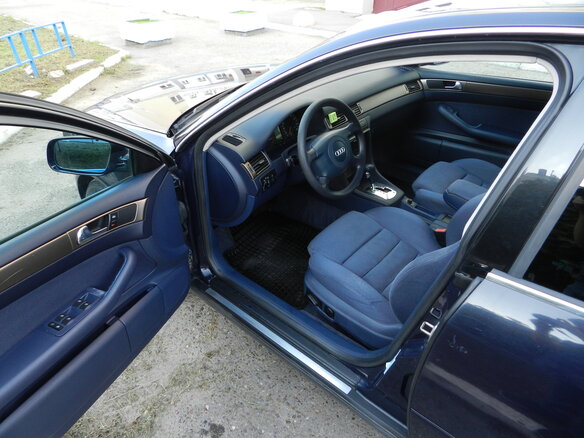 2001 Audi A6 II (C5) Рестайлинг, синий - вид 12