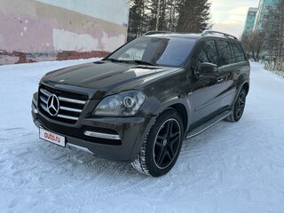 2012 Mercedes-Benz GL-Класс 500 I (X164) Рестайлинг, коричневый, 2900000 рублей, вид 4