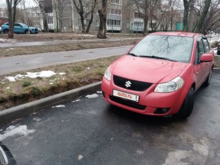 2008 Suzuki SX4 I (Classic), красный, 775000 рублей, вид 1