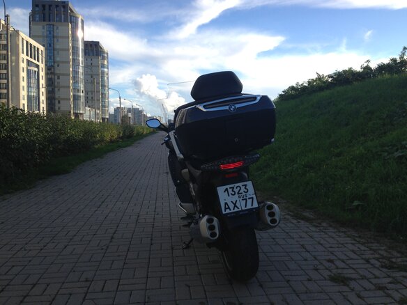 2013 BMW K 1600 GTL, серый - вид 3
