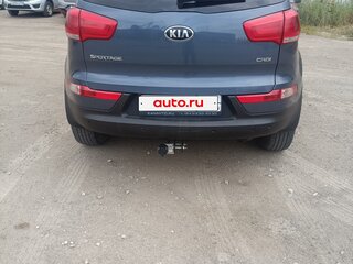 2014 Kia Sportage III Рестайлинг, синий, 1320000 рублей, вид 3