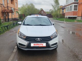 2019 Lada (ВАЗ) Vesta I, белый, 800000 рублей, вид 2