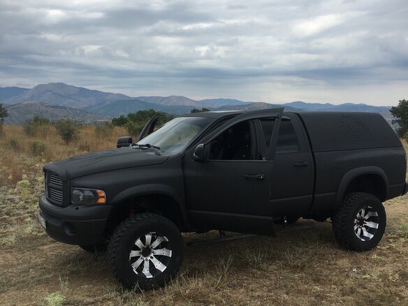 2005 Dodge RAM III (DR/DH), чёрный - вид 3