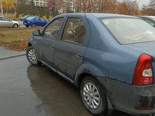 2010 Renault Logan I Рестайлинг, синий, 300000 рублей, вид 4