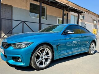 2019 BMW 4 серии 420d xDrive F32/F33/F36 Рестайлинг, синий, 3000000 рублей, вид 3