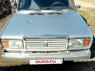 2010 Lada (ВАЗ) 2107, серебристый, 65000 рублей, вид 2