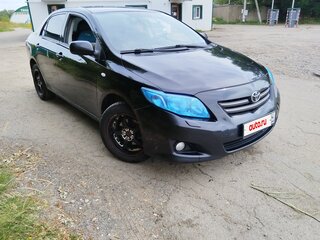 2008 Toyota Corolla AMT X (E140, E150), чёрный, 550000 рублей, вид 2