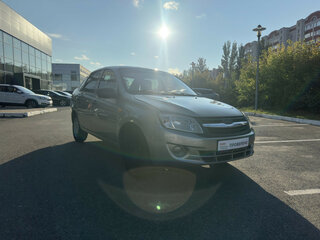 2012 Lada (ВАЗ) Granta I, бежевый, 190000 рублей, вид 3