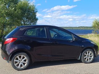 2008 Mazda 2 II (DE), пурпурный, 560000 рублей, вид 3