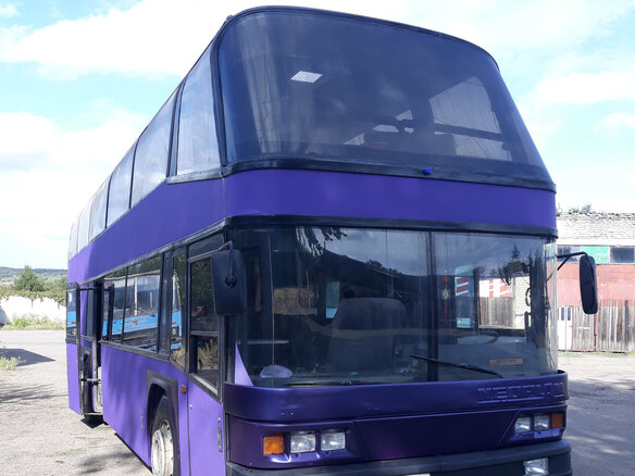 1992 Neoplan Skyliner, фиолетовый, 1800000 рублей - вид 7