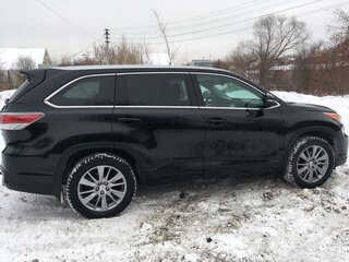 2014 Toyota Highlander III (XU50), чёрный, 3200000 рублей, вид 4