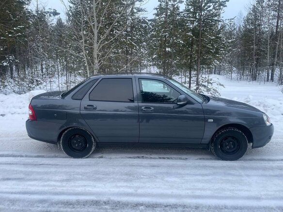 2018 Lada (ВАЗ) Priora I Рестайлинг, серый, 800000 рублей - вид 7