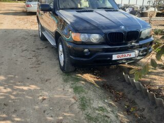 2002 BMW X5 3.0i I (E53), чёрный, 980000 рублей, вид 4