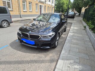 2020 BMW 6 серии Gran Turismo 620d xDrive IV (G32), чёрный, 4600000 рублей, вид 1
