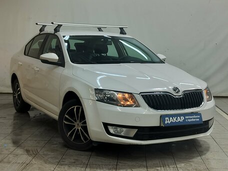 2014 Skoda Octavia III (A7), белый, 650000 рублей, вид 3