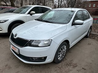 2019 Skoda Rapid I Рестайлинг, белый, 1550000 рублей, вид 3