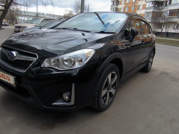 2016 Subaru XV I Рестайлинг, чёрный, 1780000 рублей - вид 12