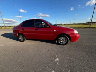 2007 Chevrolet Lanos I, красный, 280000 рублей, вид 4