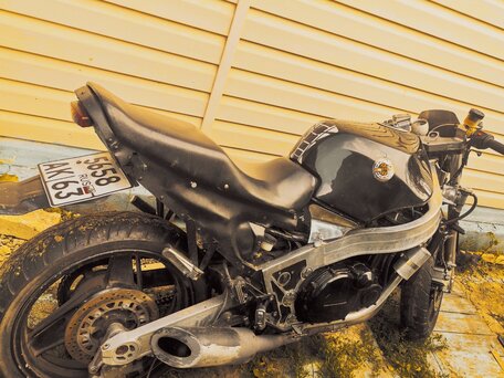 1990 Kawasaki ZX-10R Ninja, чёрный, 140000 рублей, вид 3