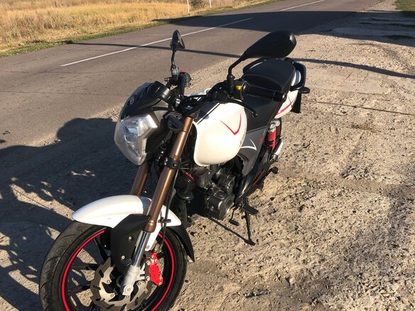2013 Stels Flame 200, белый, 115000 рублей - вид 9