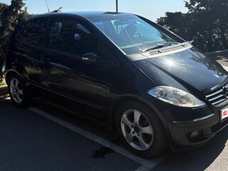 2008 Mercedes-Benz A-Класс 170 II (W169), чёрный, 490000 рублей, вид 1