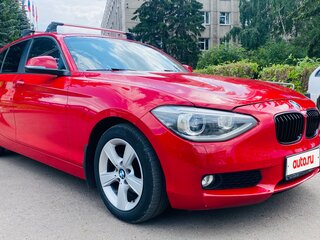 2012 BMW 1 серии 116i II (F20/F21), красный, 1300000 рублей, вид 3