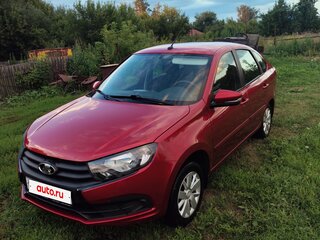 2022 Lada (ВАЗ) Granta Euro-2 I Рестайлинг, красный, 770000 рублей, вид 1