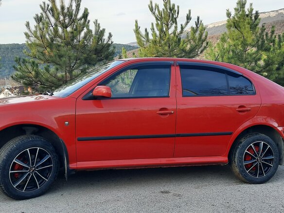2009 Skoda Octavia I (A4) Рестайлинг, красный, 707000 рублей - вид 15
