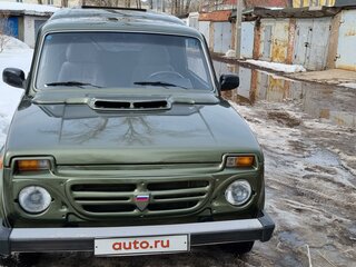 1997 Lada (ВАЗ) 2121 (4x4) Фора I Рестайлинг, зелёный, 650000 рублей, вид 4