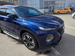 2018 Hyundai Santa Fe IV, синий, 2750000 рублей, вид 3