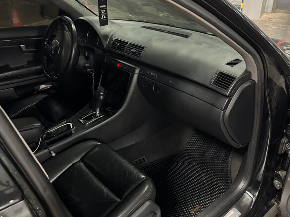 2004 Audi A4 II (B6), чёрный, 450000 рублей - вид 7
