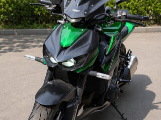 2018 Kawasaki Z 1000, зелёный, 900000 рублей, вид 3