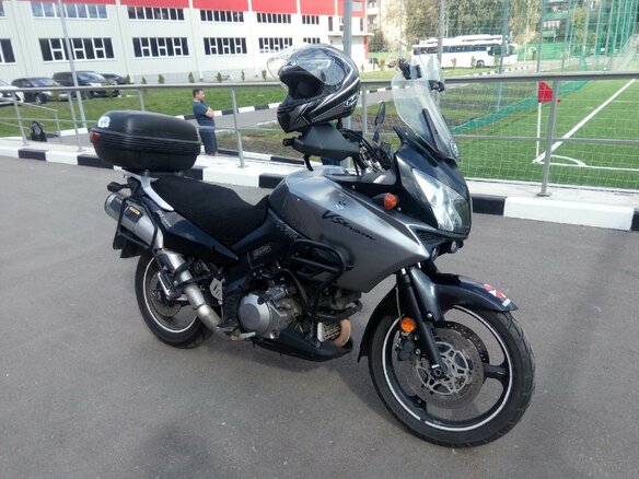2006 Suzuki V-Strom 1000, серый - вид 5