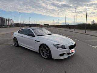 2016 BMW 6 серии 640i xDrive III (F06/F13/F12) Рестайлинг, белый, 3130000 рублей, вид 3