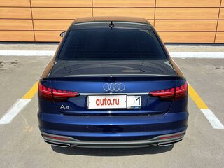2022 Audi A4 35 TFSI Long V (B9) Рестайлинг, синий, 3800000 рублей, вид 2