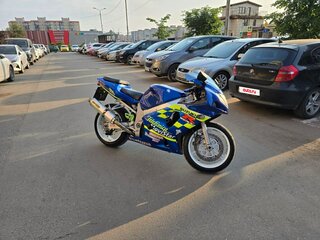 2001 Suzuki GSX-R 600, синий, 370000 рублей, вид 1