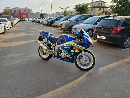 2001 Suzuki GSX-R 600, синий, 370000 рублей, вид 1