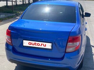 2020 Lada (ВАЗ) Granta I Рестайлинг, синий, 830000 рублей, вид 3