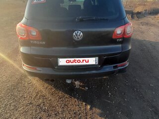 2008 Volkswagen Tiguan I, чёрный, 725000 рублей, вид 5