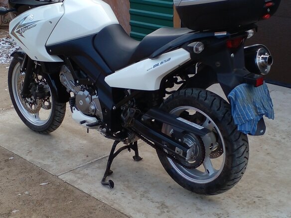 2010 Suzuki V-Strom DL 650, белый, 580000 рублей - вид 6