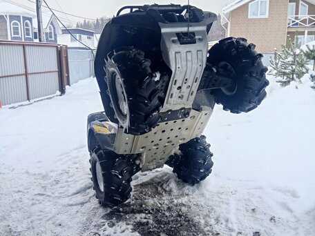 2015 Yamaha Grizzly 700, синий, 1150000 рублей, вид 1