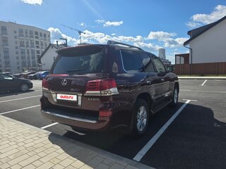 2014 Lexus LX 570 III Рестайлинг, красный, 3989000 рублей, вид 5