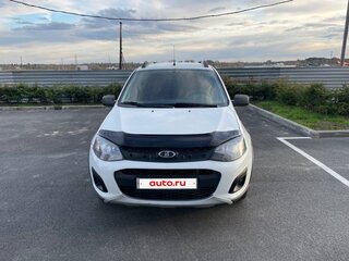 2015 Lada (ВАЗ) Kalina Cross II, белый, 470000 рублей, вид 1